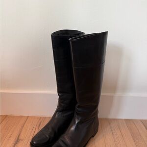 Vintage Lauren Ralph Lauren Black Riding Boots